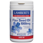 Lamberts Flaxseed Oil caps 1000mg 90's